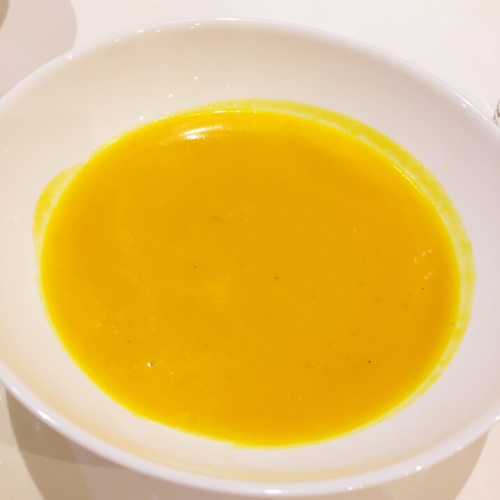 あま〜いかぼちゃで★かぼちゃのスープ